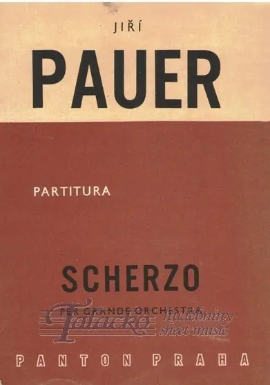Scherzo (symfonický obraz pro velký orchestr) Jen Po Omezenou Doba