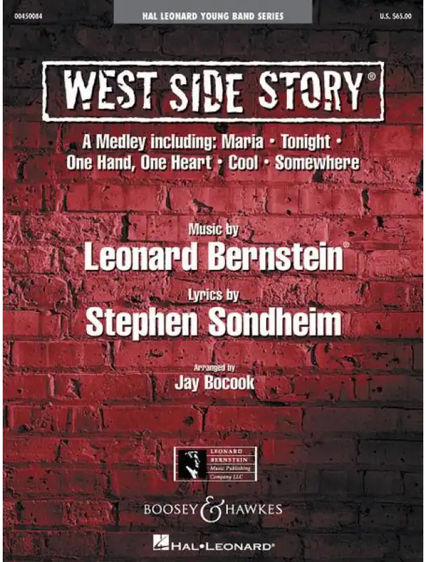 Akční Nabídka Leonard Bernstein West Side Story - Medley (noty pro školní orchestr, party, partitura)