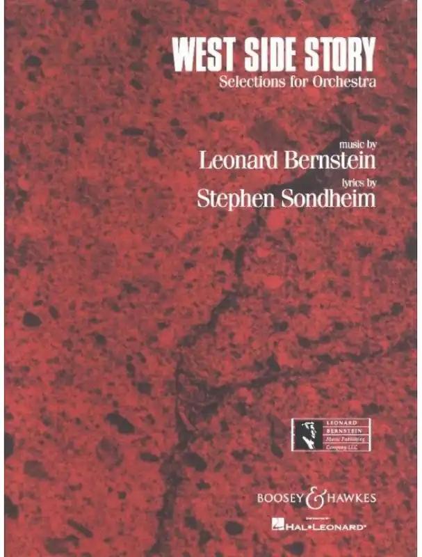 Značkový Leonard Bernstein West Side Story - Selections For Orchestra (noty pro školní orchestr, party, partitura)