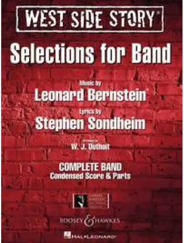 Aktuální Leonard Bernstein West Side Story Selections (noty pro koncertní orchestr, party, partitura)