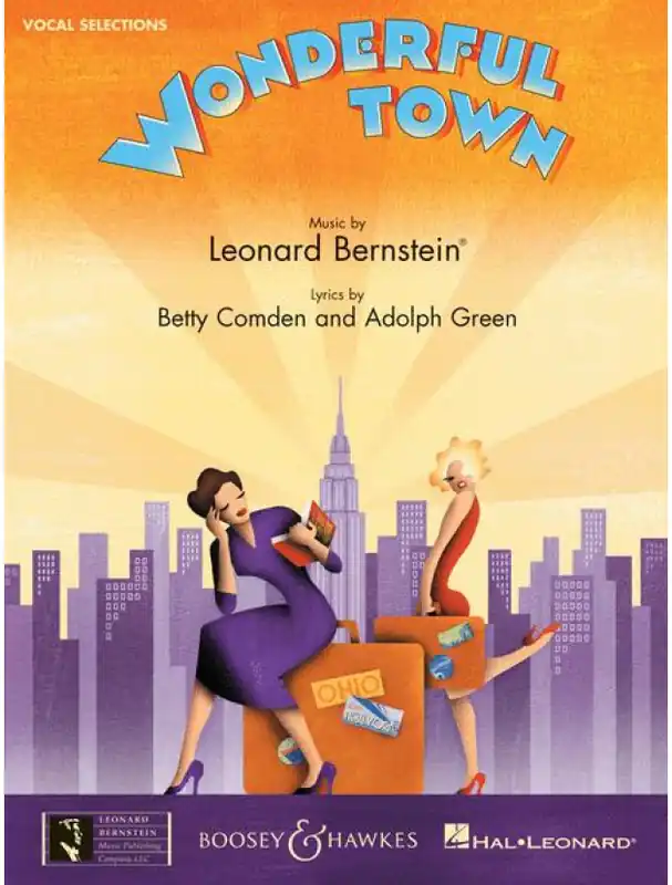 Leonard Bernstein Wonderful Town (noty na klavír, zpěv, akordy) Ověřený