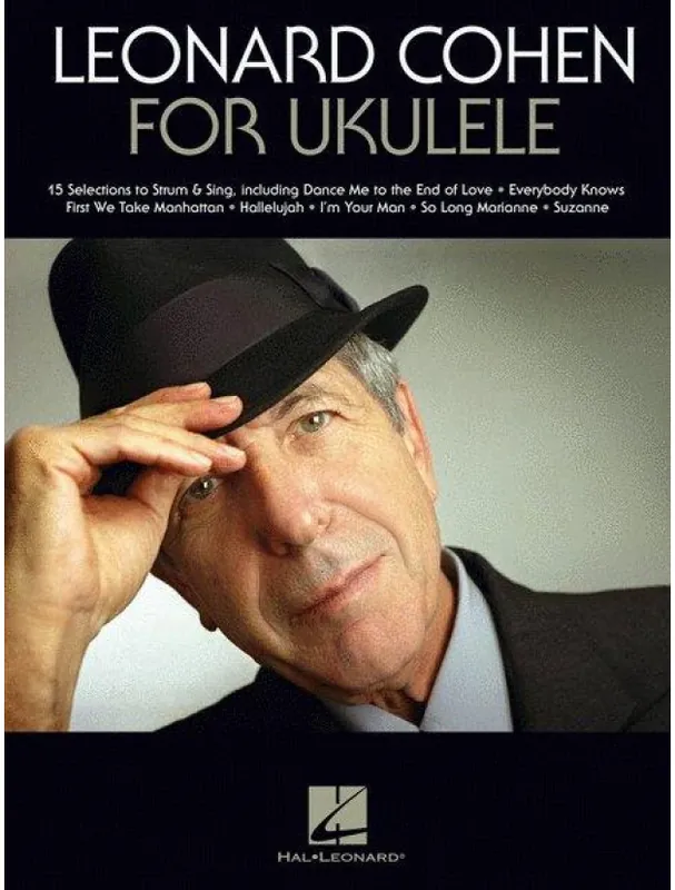 Kup Teď Leonard Cohen For Ukulele (noty, melodická linka, akordy)