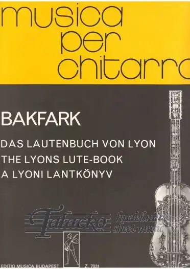Nakupujte Hned LYONS LUTE - BOOK