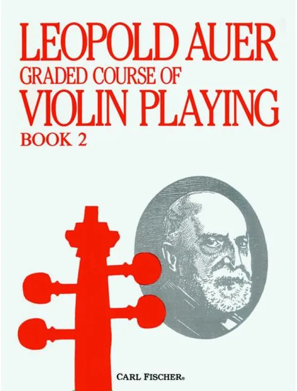Leopold Auer Graded Course of Violin Playing 2 (noty na housle) Novinka