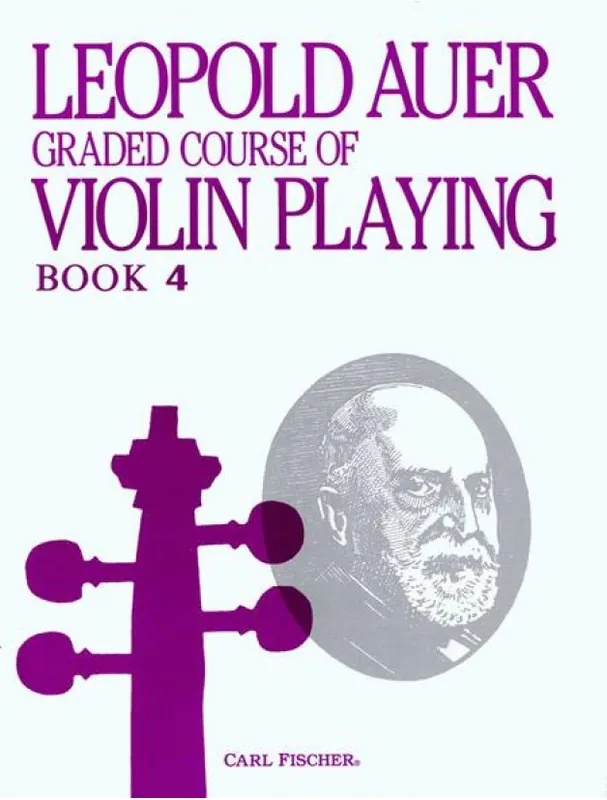 Nejlepší Cena Leopold Auer Graded Course of Violin Playing 4 (noty na housle)