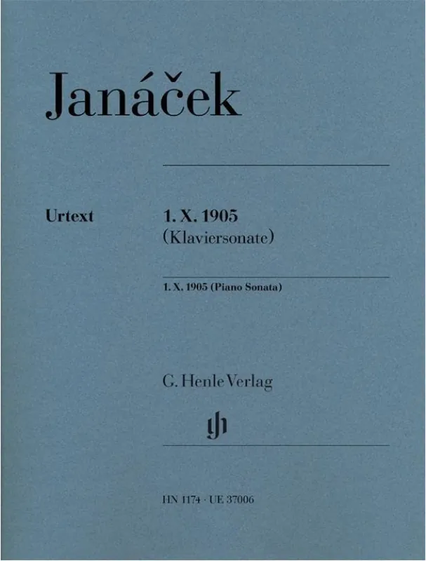 Nízká Cena Leoš Janáček 1.X. 1905 (noty na klavír)