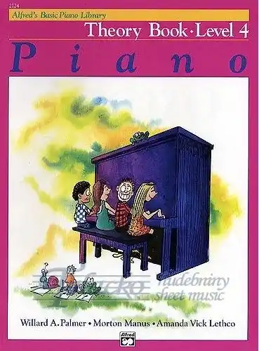 Must-Have Alfred‘s Basic Piano Theory Book Level 4