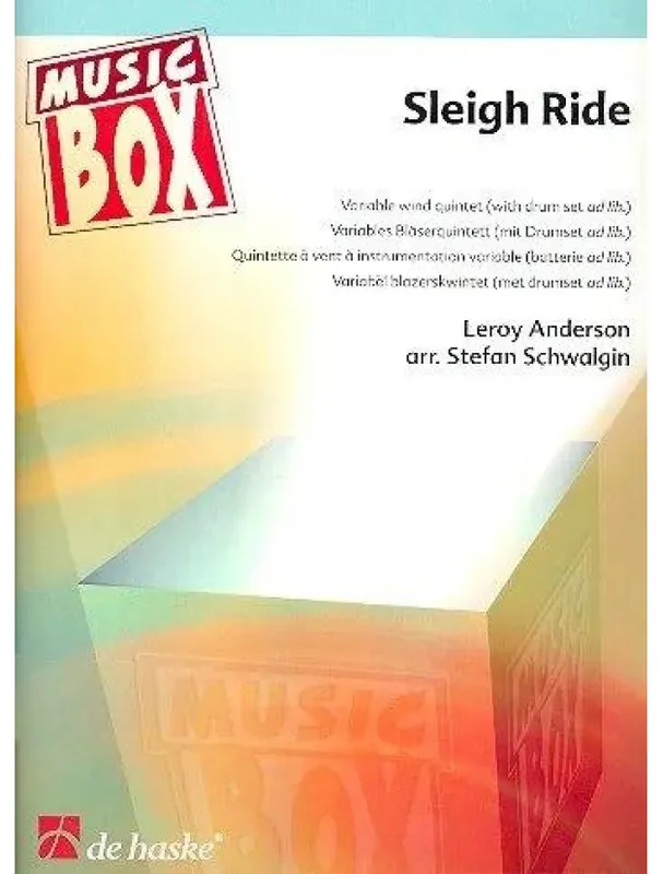 Leroy Anderson Sleigh Ride (noty pro 4-členný flexibilní orchestr, party, partitura) Akční Cena