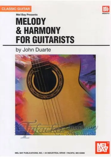 Vysoce Kvalitní Melody & Harmony for Guitarists