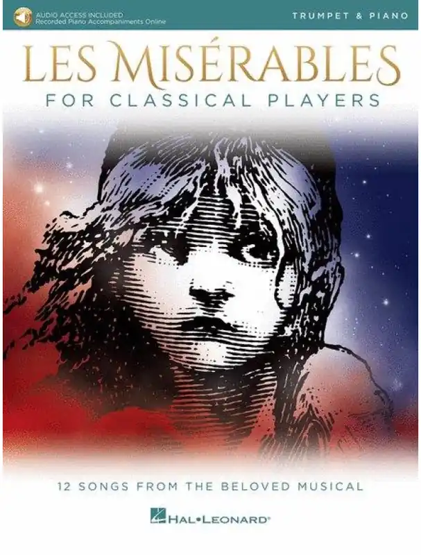 Novinka Les Misérables / Bídníci for Classical Players (noty na trubku, klavír) (+audio)
