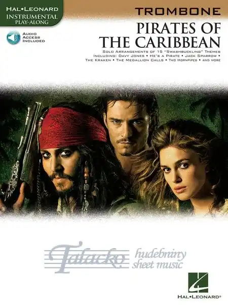 Víkendová Akce Pirates Of The Caribbean (Trombone) (Book/Online Audio)