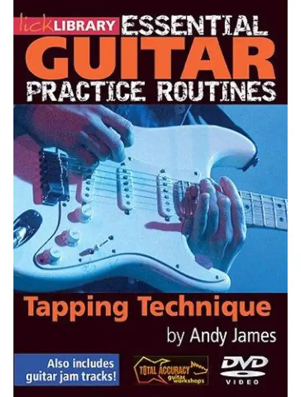 Lick Library Essential Practice Routines - Tapping Technique (video škola hry na kytaru) Objednat Nyní