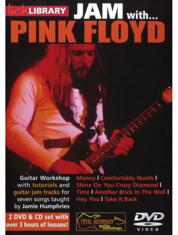 Lick Library Jam With Pink Floyd (DVD & CD) (video škola hry na kytaru) Cenová Bomba