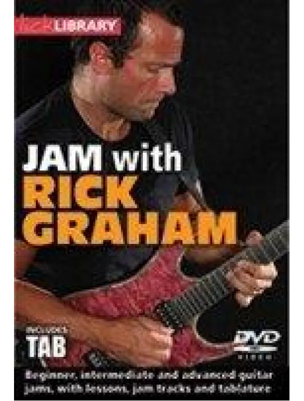 Lick Library Jam With Rick Graham (video škola hry pro kytaru) Ihned K Objednání