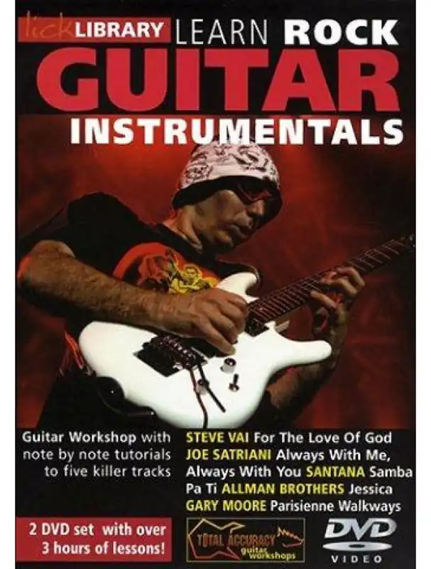 Hit Sezóny Lick Library Learn Rock Guitar Instrumentals (video škola hry na kytaru)