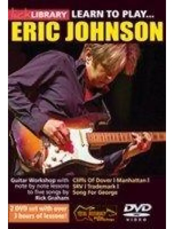 Pouze Dnes Lick Library Learn To Play Eric Johnson (video škola hry pro kytaru)