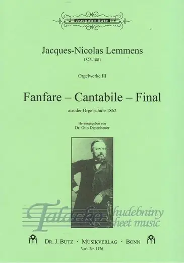 Fanfare, Cantabile und Final (Orgelwerke III) Ověřený