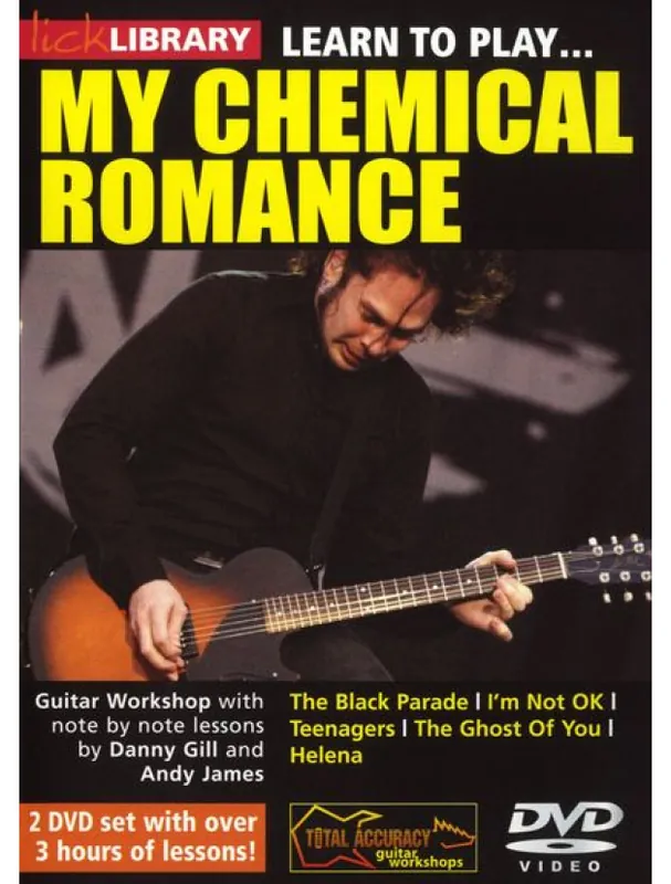 Výprodej Lick Library Learn To Play My Chemical Romance (video škola hry na kytaru)