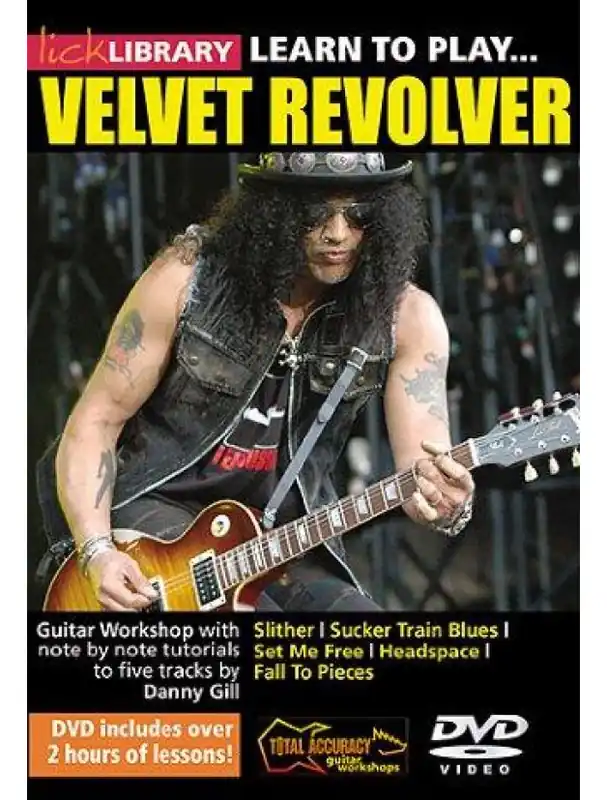 Lick Library Learn To Play... Velvet Revolver (video škola hry na kytaru) Originální