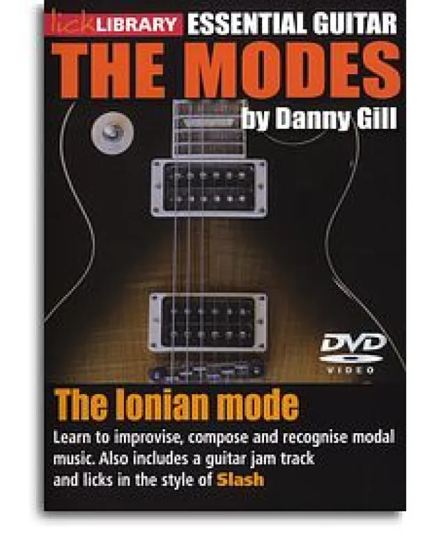 Omezená Nabídka Lick Library The Modes - Ionian (Slash) (video škola hry na kytaru)