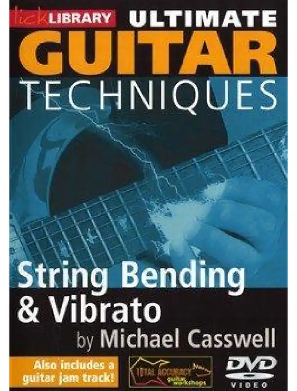 Sleva Lick Library Ultimate Guitar Techniques - Learn String Bending & Vibrato Techniques (video škola hry na kytaru)