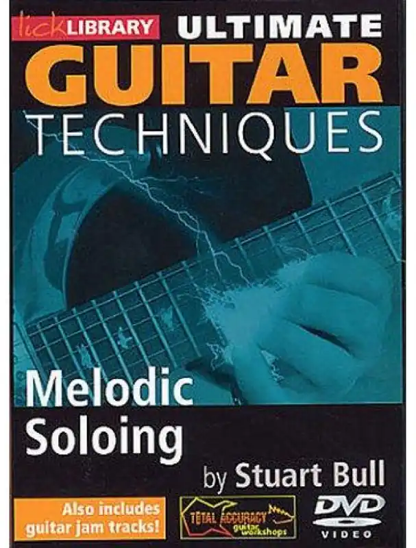 Lick Library Ultimate Guitar Techniques - Melodic Soloing (video škola hry na kytaru) Sleva
