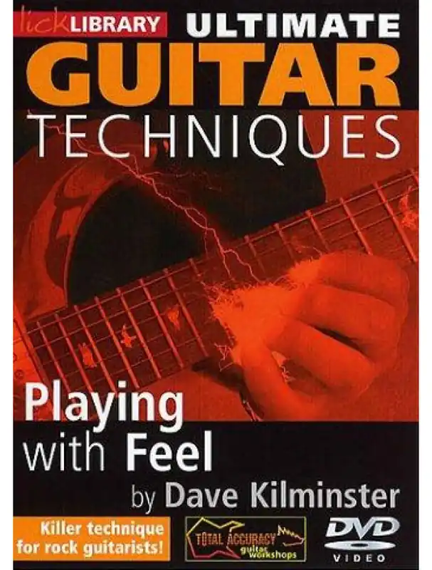 Lick Library Ultimate Guitar Techniques - Playing With Feel (video škola hry na kytaru) Omezená Nabídka