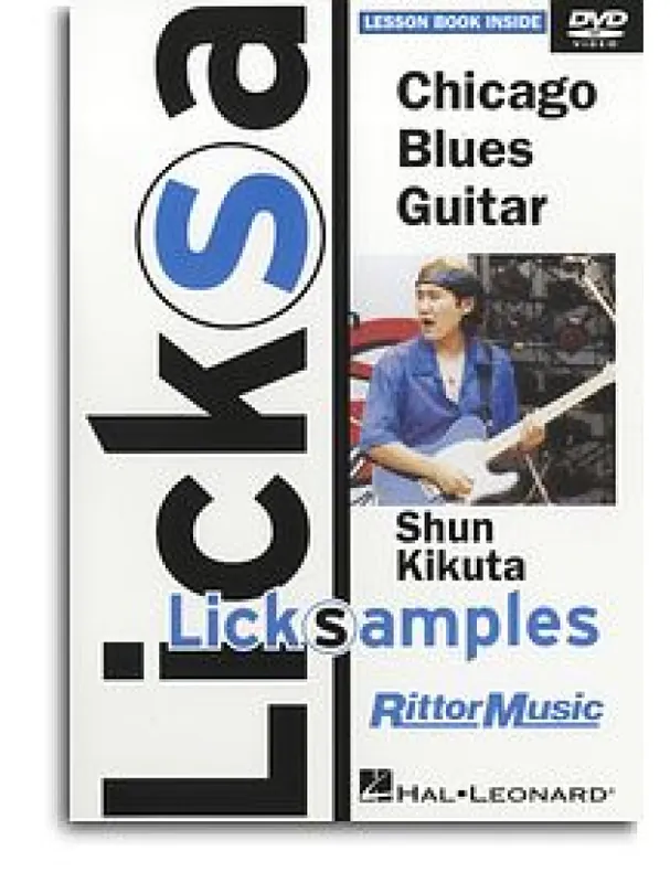 Levný LickSamples Chicago Blues Guitar (video škola hry na kytaru)