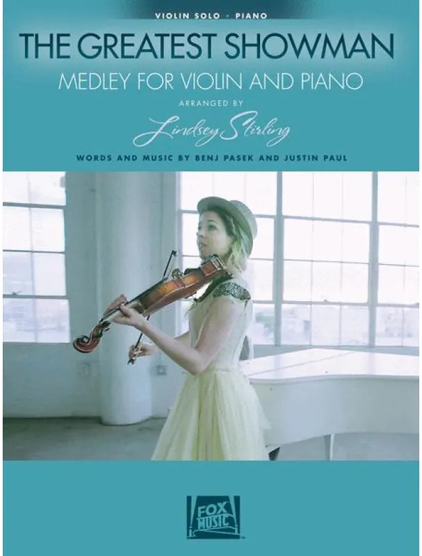 Cenová Bomba Lindsey Stirling The Greatest Showman - Medley For Violin & Piano (noty na housle, klavír)