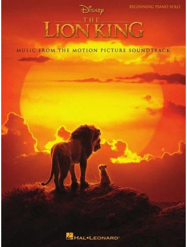 Oblíbený Lion King - Beginning Piano Solo / Lví král (noty na snadný klavír)