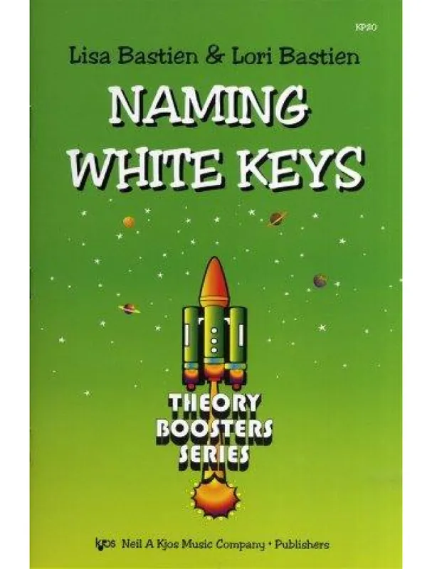 Tovární Cena Lisa Bastien & Lori Bastien Naming White Keys (noty na sólo klavír)