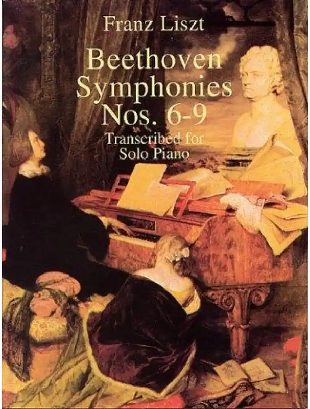 Nejlepší Cena Liszt Beethoven Symphonies Nos 6-9 For Solo Piano (noty na sólo klavír)