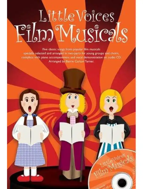 Zlevněný Little Voices - Film Musicals (noty na dvojhlasý zpěv, klavír) (+audio)