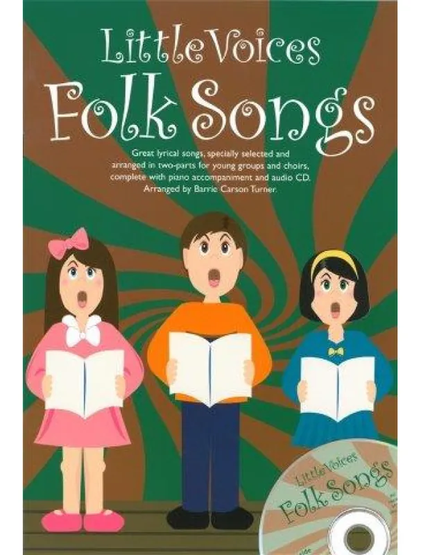 Little Voices - Folk Songs (noty pro dvojhlasý sborový zpěv, klavír) (+audio) Horká Nabídka