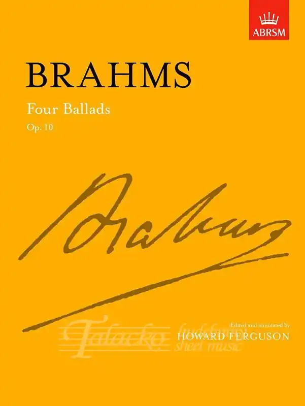 FOUR BALLADS OP.10 Bezpečná Platba
