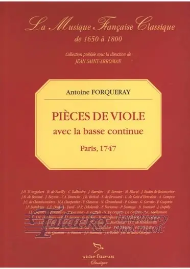Pieces de viole avec la basse continue (Paris, 1747) Dokud Zásoby Vydrží