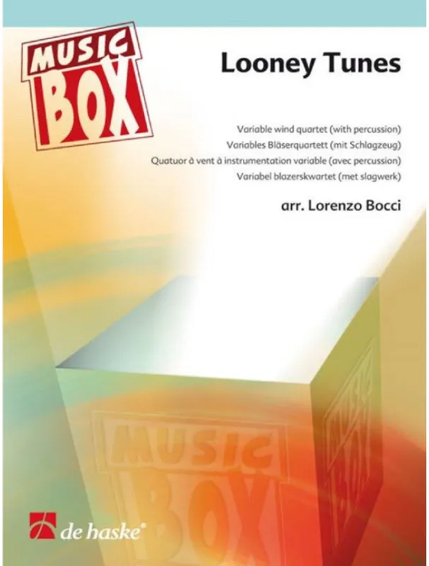 Looney Tunes (noty pro čtyřčlenný flexibilní orchestr, party, partitura) Expresní Doručení
