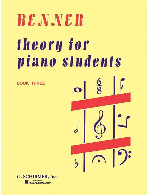 Super Cena Lora Benner Theory for Piano Students 3 (noty na klavír)