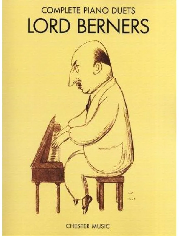 Dokud Zásoby Vydrží Lord Berners Complete Piano Duets (noty na čtyřruční klavír)