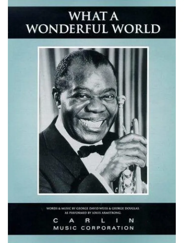 Louis Armstrong What A Wonderful World (noty na klavír, zpěv, akordy na kytaru) Top Prodej