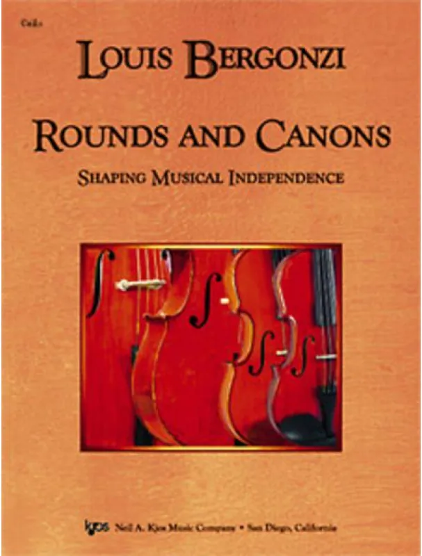 Výhodná Nabídka Louis Bergonzi Rounds And Canons - Shaping Musical Independence (noty na violoncello)