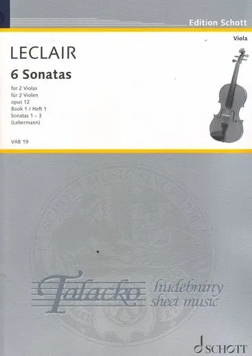 Vrácení Zdarma 6 Sonatas, op.12 Book 1 (1-3)