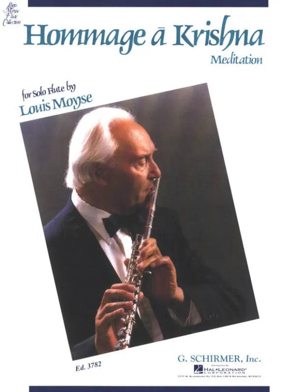Louis Moyse Hommage á Krishna - Meditation (noty na příčnou flétnu) Přímo Od Výrobce
