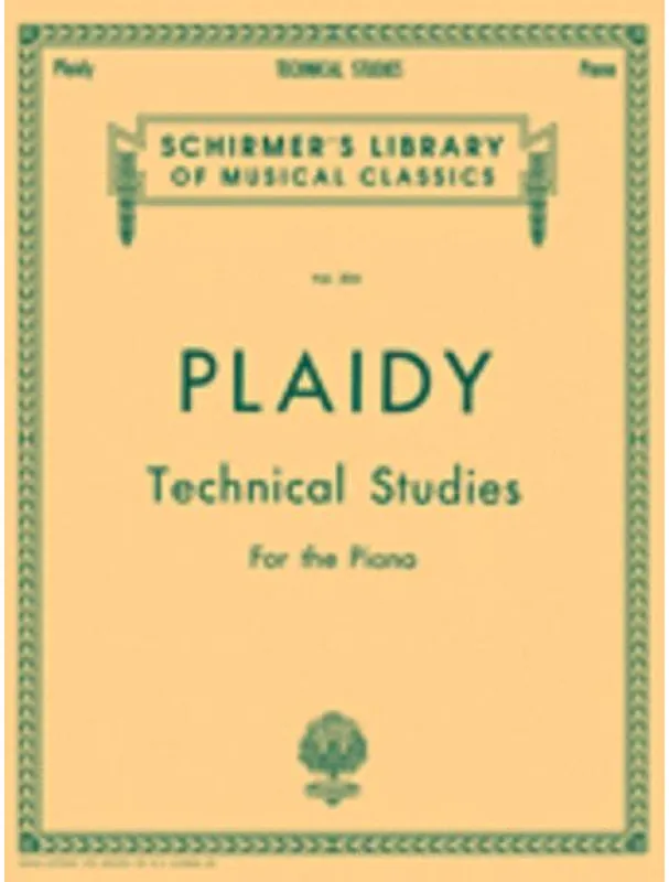 Víkendová Akce Louis Plaidy Technical Studies (noty na klavír)