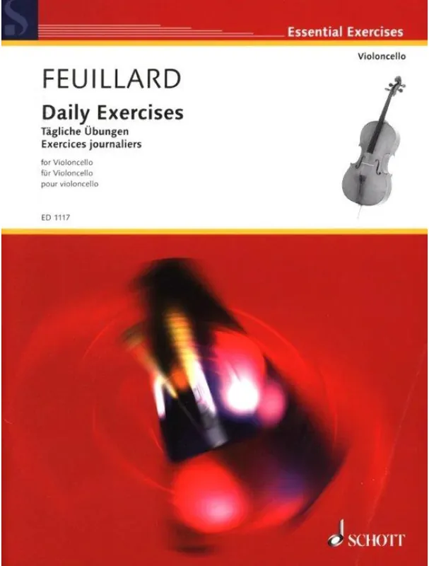Sezónní Sleva Louis R. Feuillard Daily Exercises (noty na violoncello)