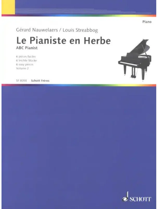Akční Nabídka Louis Streabbog Le Pianiste en Herbe - ABC Pianist Vol. 2_x000D_
_x000D_
Vol. 2 (noty na klavír)