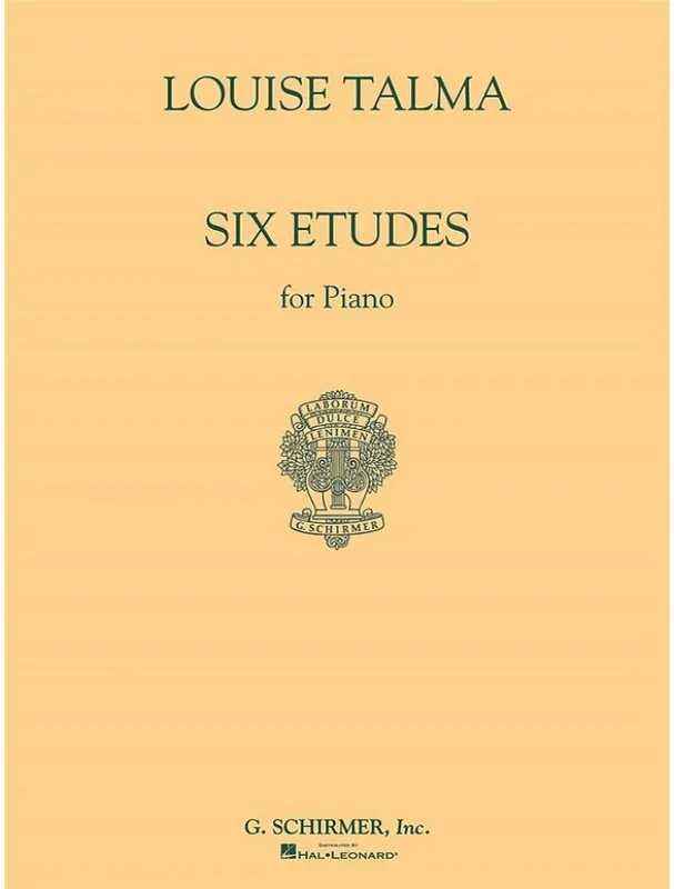 Louise Talma Six Etudes for Piano (noty na klavír) Ověřený