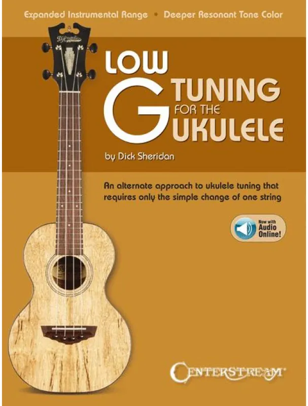 Akční Cena Low G Tuning for the Ukulele (noty, tabulatury) (+audio)