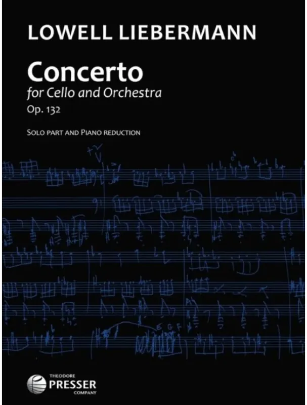 Lowell Liebermann Concerto Op. 132 (noty na violoncello, klavír) Nejprodávanější