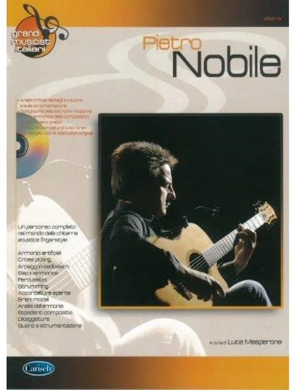Luca Masperone Great Musicians - Pietro Nobile (noty, tabulatury na kytaru) (+audio) Sleva